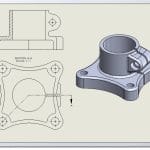 پنهان سازی خطوط در نقشه سالیدورک (محیط دراوینگ)